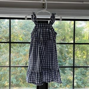 Blue and white toddler dress. Like new